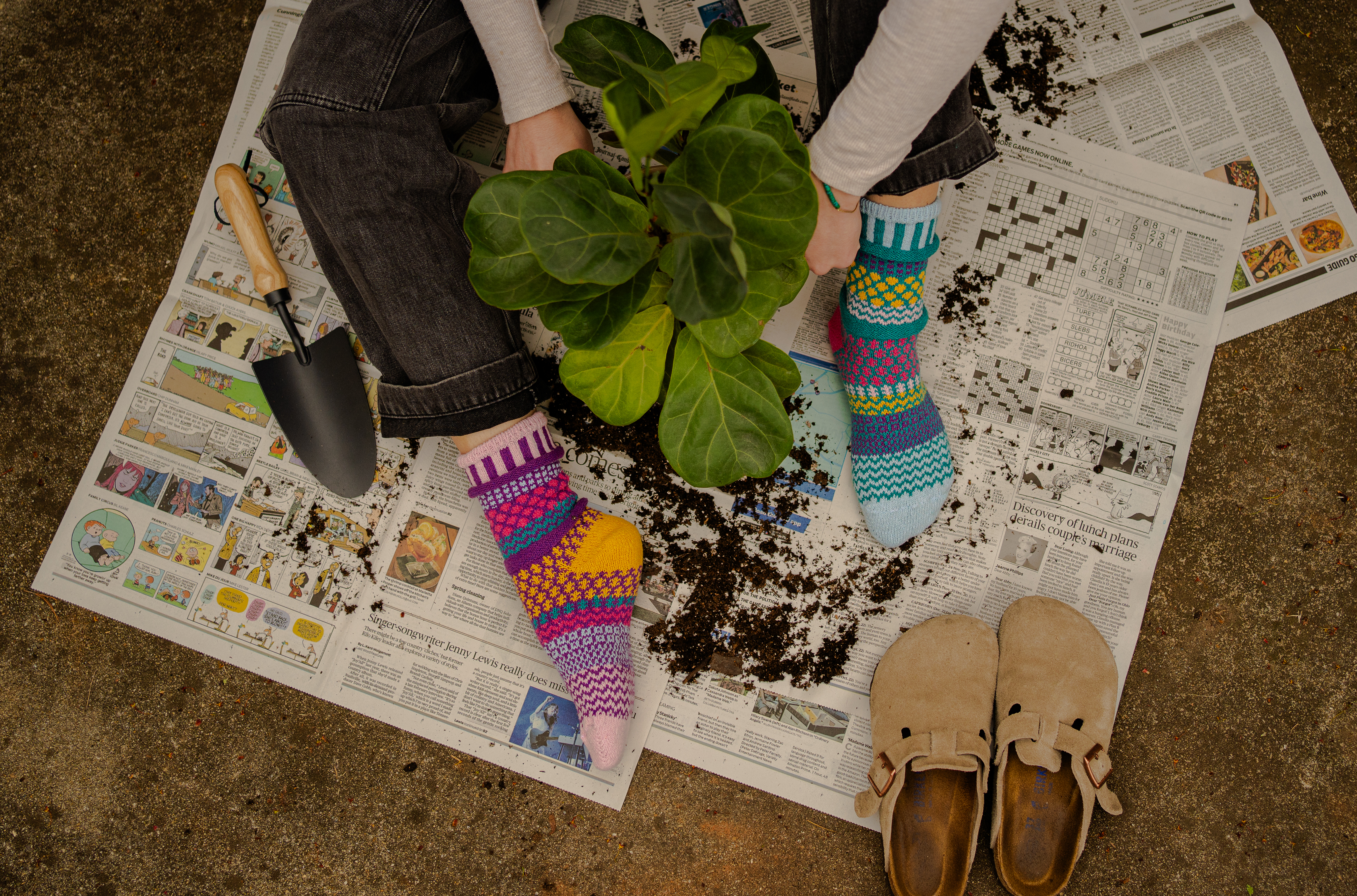 Petunia Crew Socks