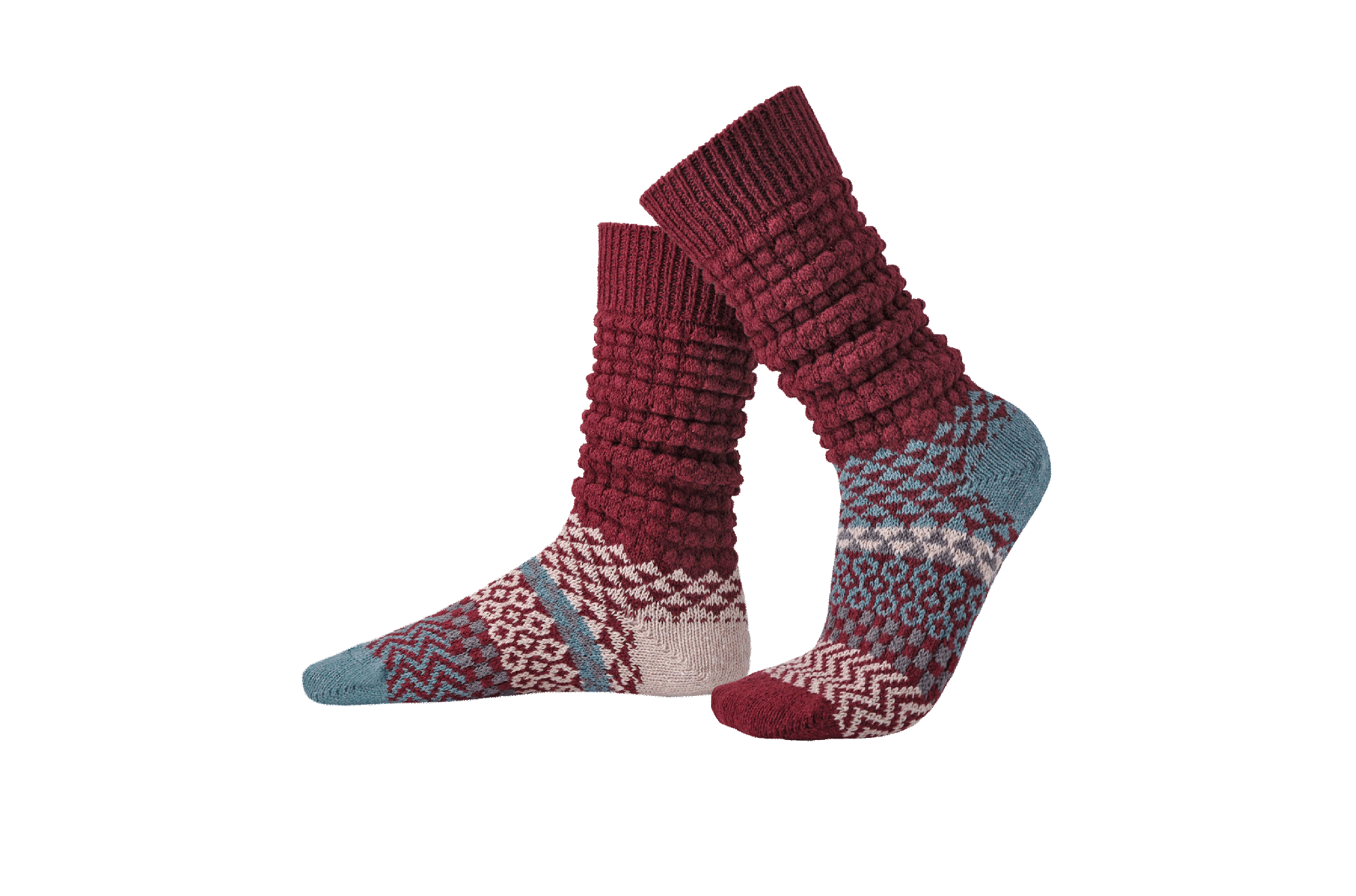 Fusion Slouch Socks - Nori