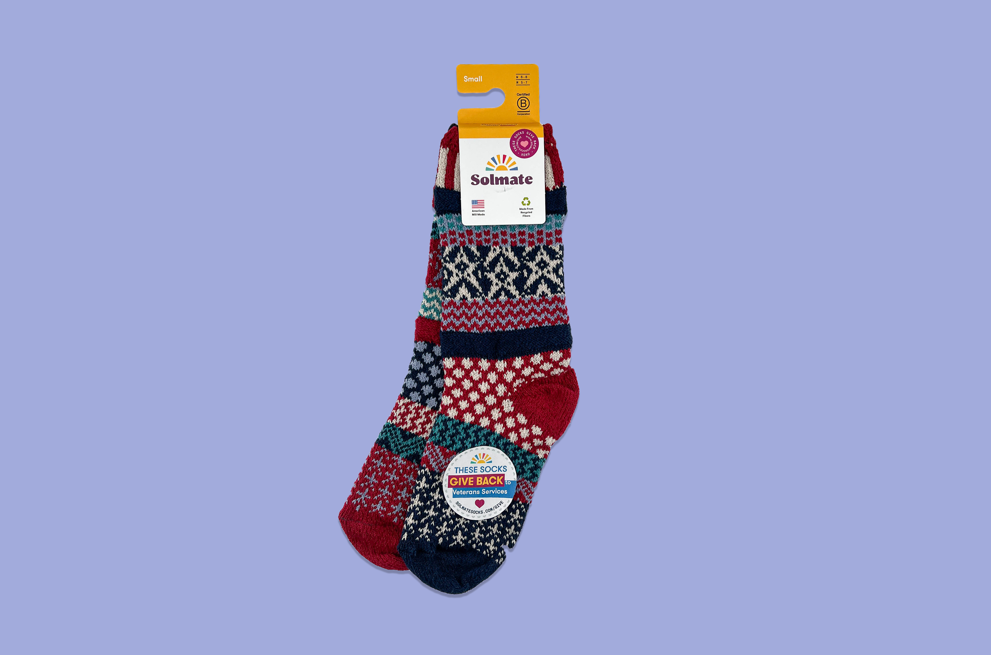 Stars and Stripes Crew Socks